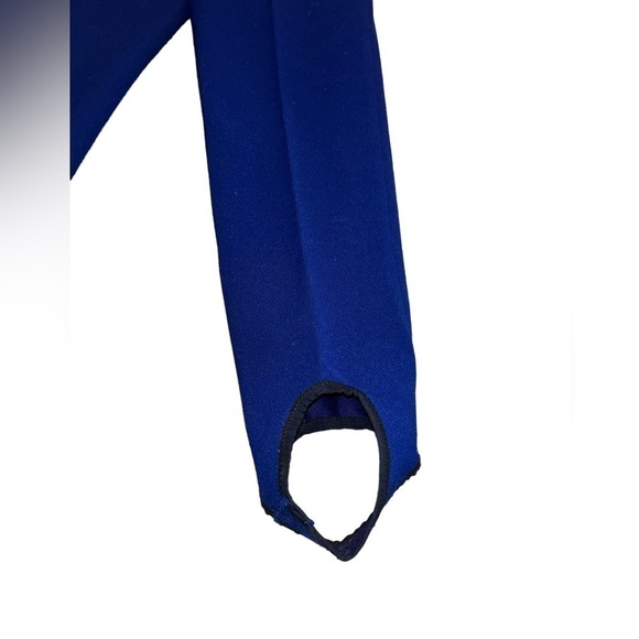 OBERMEYER Ski Snow Pant 10 10R Stirrup InBoot 2-Way-Stretch NWT Blue - Picture 2 of 4